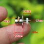 BAENRCY 50pcs 3-5V DC 2 Phase 4 Wire Dia 6mm DC Stepper Motor Micro Stepping Motor for Digital Products Camera Size 6x15.5mm