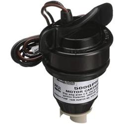 Seachoice Submersible Bilge Pump Replacement Motor Cartridge, 500 GPH, 2.5 Amps, 12V DC