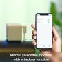 Smart Switch Button Pusher: Wireless App or Timer Control, No Wiring, Smart Bluetooth Fingerbot for Light Switch Doorbell Coffee Maker Fan, Add Gateway Compatible with Alexa, Google Home (White)
