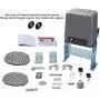 G.T.Master Fast Automatic Sliding Gate Opener Kit - DC Driveway Security Door Operator Hardware Kit with Remotes Control Infrared Photocell Sensor for Sliding Gates up to 1100lb and 40ft(GT1100DC)…