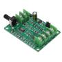 Motor Speed Regulator Module, DC 7-12V Simple Wiring Motor Speed Drive Board Long Service Life Effort Saving for CD Driver for Sensorless Equipment