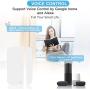 WiFi Door Sensor Smart Window Sensors White No Hub Required Wireless Design Instant Alerts Requires 2.4 GHz Wi-Fi Compatible with Alexa Google Assistant Home Security