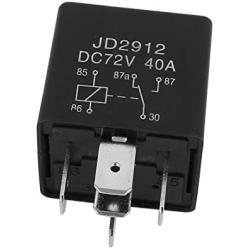 uxcell JD2912 DC 72V Coil 40A 5 Pins SPDT Security Power Relay 5pcs