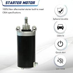 KEDAKEJI Starter Compatible With 2005 Kohler Courage Engines 20HP 23HP 25HP 27HP with OE # 32-098-01 32-098-01S 32-098-03 32-098-03S 32-098-04 32-098-04S New Starter Replacement