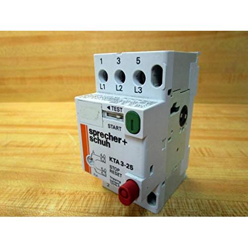 Sprecher & Schuh KTA3-25-6.3 Motor Controller 4-6.3Amp