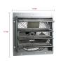 TPI Corporation CE14-DS Direct Drive Exhaust Fan, Shutter Mounted, Single Phase, 14