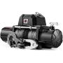 ZEAK 10000lb. Electric Truck Winch Synthetic Rope 12V, for SUV Trailers Offroad, Waterproof, Wireless Remote