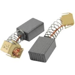Uxcell Electric Motor Carbon Brushes ,2/5 x 3/10 x 9/50 inch, 5 Pairs