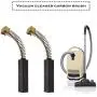 2 Pairs Vacuum Cleaners Carbon Brushes 30x11x6mm Compatible with Miele S200 S300 S500 Serie Vacuum Cleaner Motor