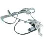 Rear Right Passenger Side Window Regulator with Motor for Cadillac Escalade 2002-2006 Chevrolet Tahoe GMC Yukon 2000-2006