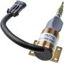 ZeeKee 3357411 Shut Off Down Solenoid F3HZ-9N392-D F3HZ-9A594-A SA-4273-12V 2003ES-12E6UC4B5S2 Compatible with Ford 7.8 Engine Heavy Duty Truck 12V