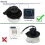 A/C Heater Blower Motor Assembly for Jeep Grand Cherokee Dodge Ram 1500 2500 3500 4000 4500 5500