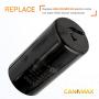 Canamax 430-516 uf/MFD 110-125 VAC ±20% Volts Round Start Capacitor - Replacement for Single-Phase Electric Motors