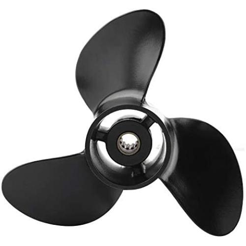Outboard Boat Engine Propellers, Aluminum Alloy Boat Propeller 7.8x8 for Tohatsu Nissan Mercury Outboard 4HP 5HP 6HP