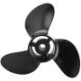 Outboard Boat Engine Propellers, Aluminum Alloy Boat Propeller 7.8x8 for Tohatsu Nissan Mercury Outboard 4HP 5HP 6HP