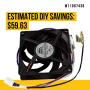 W11087438 Refrigerator Evaporator Fan Motor - Replaces AP6048055, 4534150, PS12070640, W10727641, W10799016