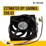 W11087438 Refrigerator Evaporator Fan Motor - Replaces AP6048055, 4534150, PS12070640, W10727641, W10799016