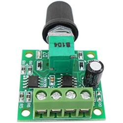 Davitu Motor Controller - Miniature PWM speed controller DC motor 0~100% adjustable drive module input 2A DC1.8-12V