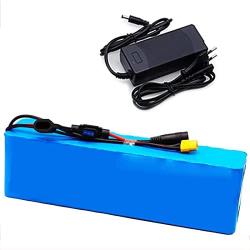 Grideto 48V E-Bike Lithium Ion Battery Pack 25Ah 13S3P 18650 Battery Pack Built in BMS with Charger for 250W-1000W Motor and Electric Bicycle Scooter