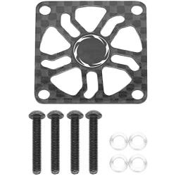 RiToEasysports RC Motor Cooling Fan Cover Carbon Fiber Regulating Fan Protection Cover(30mm)