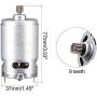 uxcell DC 18V 19500RPM Electric Gear Motor 9 Teeth for Various Cordless Screwdrive