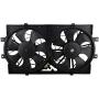 BOXI 620-004 Dual Radiator A/C Condenser Cooling Fan Assembly for Chrysler Concorde 1993-97 / LHS 1994-97 / New Yorker 1994-96 / for Dodge Intrepid 1993-97 / for Eagle Vision 1993-97 | 4596212 620160