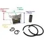 Piston Kit, Ring Set, Pin, Circlip 1130 030 2004 For STIHL 018 MS180 Chainsaw 38MM Motor Engine