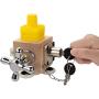 Busy Learning Cube for Travel,7 in 1 Activity Busy Boards , Wooden Sorter Toy, Kids Travel Toy, Chritmas and Birthday Gifts for Boys and Girls