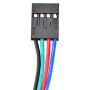 STEPPERONLINE 5PCS Nema 17 Stepper Motor Bipolar 2A 84oz.in 48mm 4-Lead for 3D Printer/CNC