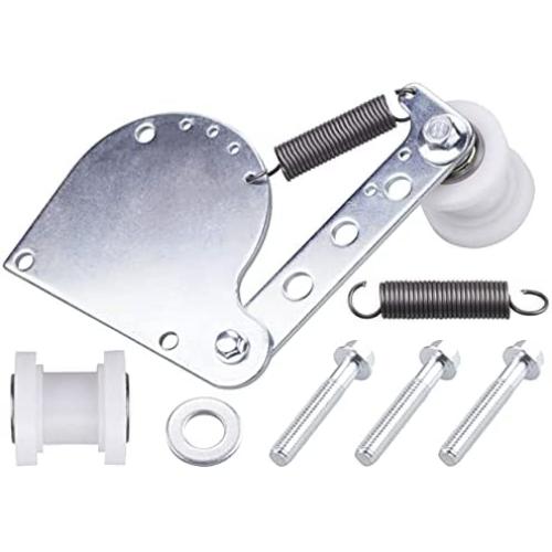 CNCMOTOK Spring Loaded Chain Tensioner fit for 49cc 66cc 80cc Engine Motorized Bike 2 Stroke Engine (Silver)
