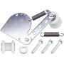 CNCMOTOK Spring Loaded Chain Tensioner fit for 49cc 66cc 80cc Engine Motorized Bike 2 Stroke Engine (Silver)