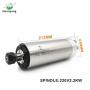 VFD CNC Spindle Motor Kits：220V 2.2KW CNC VFD+220V 2.2KW 4bearings 400hz 24000rpm Φ80mm Water Cooled Spindle Motor+220V 75W Water Pump+80mm Motor Clamp Mount+5m Water Pipe (Factory Direct Sales)