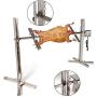 Anbt BBQ Grill Rotisserie Kit Up to 70lb Pig Spit Rotisserie Grill Heavy Duty for Pig Rotisserie Hog Lamb Outdoor Party Campfire Barbecue