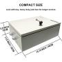 UYGALAXY Greenhouse Roll Up Motor Timer Controller Automatic for Ventilation with AC110V to DC24V Transformer Timing Control Open Close Greenhouses Film Side Roof Curtain