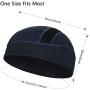 Skull Cap Helmet Liner Beanie, Cooling Mesh Cycling Running Hat for Men Women, Fits Under Helmets