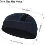 Skull Cap Helmet Liner Beanie, Cooling Mesh Cycling Running Hat for Men Women, Fits Under Helmets