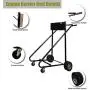 LEADALLWAY Outboard Boat Motor Stand Carrier Cart Dolly Storage Pro Heavy Duty Multi Purposed Engine Stand