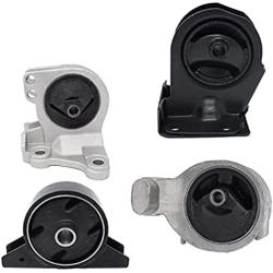 ENA Engine Motor and Trans Mount Set of 4 Compatible with Mitsubishi Dodge 1999 2000 2001 2002 2003 2004 2005 Stratus Coupe 2.4L Automatic Trans Replacement for A6699 A4621 A4612 A4602