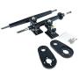 FLIPSKY 12 Inches Double Kingping Trucks for DIY Electric Skateboard | Esk8 Gold Screw Version (12