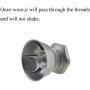 Remplacement Poulie Moteur Sécheuse Hahiyo 8066184 - Coupe Filet - Sans Rayures - Serrage Étroit - Adaptée au Rail de Poulie pour Whirlpool, Maytag (WP8066184, AP6011686, PS11744884, etc.) Remplacement Poulie Moteur Sécheuse Hahiyo 8066184 - Coupe Filet - Sans Rayures - Serrage Étroit - Adaptée au Rail de Poulie pour Whirlpool, Maytag (WP8066184, AP6011686, PS11744884, etc.)
