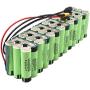 WOGQX 48V 30Ah E-Bike Lithium-Ion Battery, Electric Bike Battery Pack with 54.6V 2A Charger, for 1000W 750W 500W Electric Bicycle Scooter Motor,Bullet sm