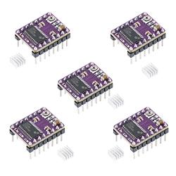 EC Buying DRV8825 Stepper Driver, DRV8825 Stepper Motor Driver Module for 3D Printer Stepper Driver 4-Layer PCB Board, Send Heat Sink(5PCS)