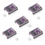 EC Buying DRV8825 Stepper Driver, DRV8825 Stepper Motor Driver Module for 3D Printer Stepper Driver 4-Layer PCB Board, Send Heat Sink(5PCS)