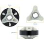 NEW 285753A WASHER MOTOR COUPLER COUPLING FOR PART 3364003 3364002 WHIRLPOOL KENMORE SEARS