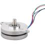 STEPPERONLINE 0.9deg Thin Nema 14 Stepper Motor Bipolar 0.5A 7Ncm/9.91oz.in Φ36x12.5mm 4-wires