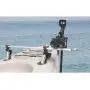 AQUOS Haswing 12V or 24V Transom Trolling Motor for Saltwater, Freshwater Fishing