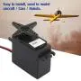 Moteur Servos DC 4.8-6V, Rotation Continue 360° pour Véhicules, Bateaux, Avions Modèles RC Moteur Servos DC 4.8-6V, Rotation Continue 360° pour Véhicules, Bateaux, Avions Modèles RC