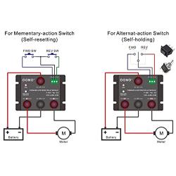 12V 50Amp Forward and Reverse Relay Module for Motor/Linear Actuator, Reversing Relay Module