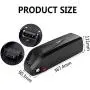 Jieoto Ebike Battery 48V 8AH 10AH 12.5AH 15AH 17.5AH Electric Bike Battery with 2A Charger for 200W 500W 750W 1000W Bike Motor, Lithium ion Batteries Pack