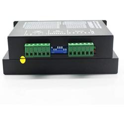 EASON Digital Stepper Motor Driver DM860H 128 Subdivision DC24-110V 6.0A for CNC Cutting Driver for Nema 23 to 42 Stepping Motors (Black)